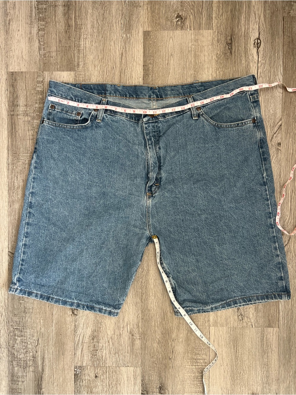 Wranglers Classic Men's Denim Shorts Five Star Premium — Blue Size 42